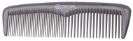 Расческа карманная "ЭКОНОМ+" DEWAL CO-6031 grey